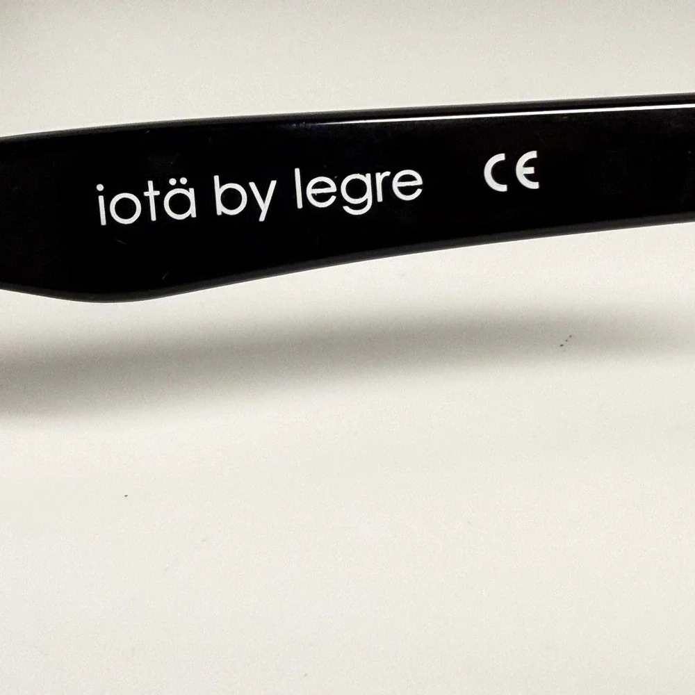iota by‎ legre Alan B2 49-19-140 Brown Rectangular Eyeglasses Frames Mens Womens